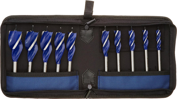 10 PC SPEEDBOR MAX SET W/CASE