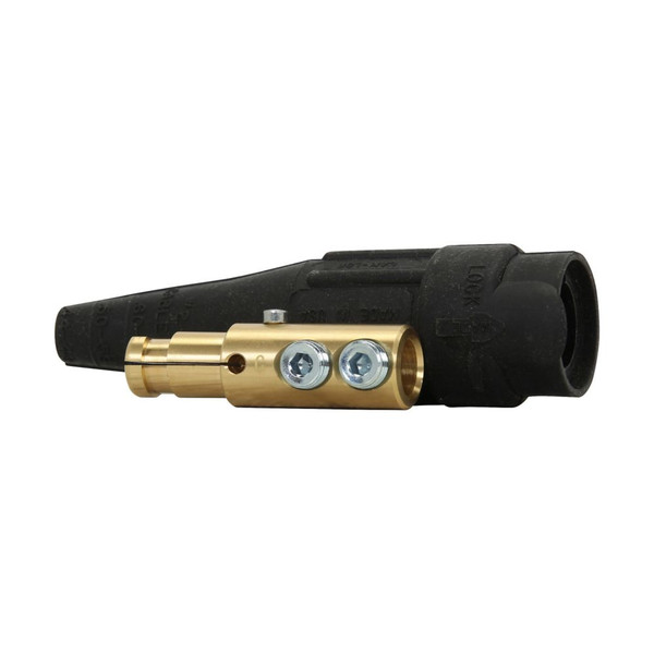 COOPER INTERCONNECT CONNECTOR BLACK MALE 1/0-2/0
