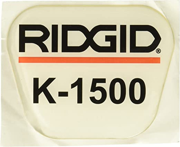 RIDGID K-1500B LABEL