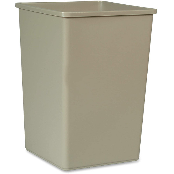 RUBBERMAID COMMERCIAL 50 GAL. UNTOUCHABLE SQUARE WASTE CONTAINER 1