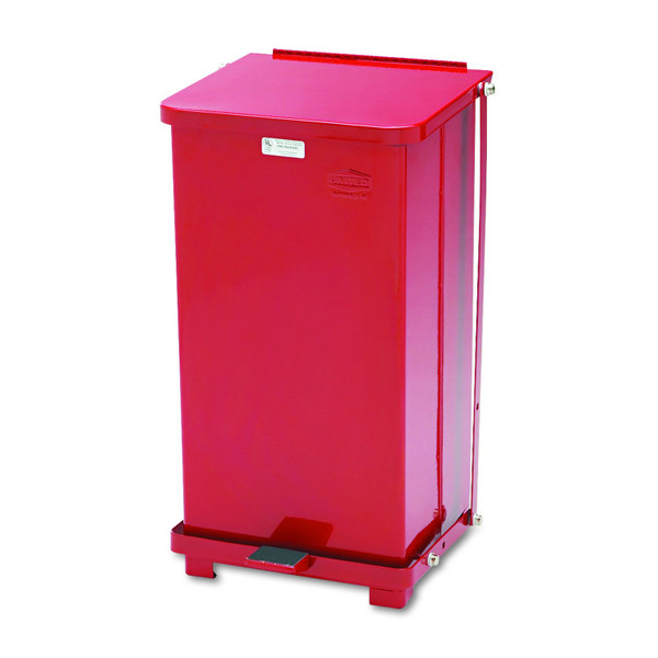RUBBERMAID COMMERCIAL STEP CAN SQ 12GAL