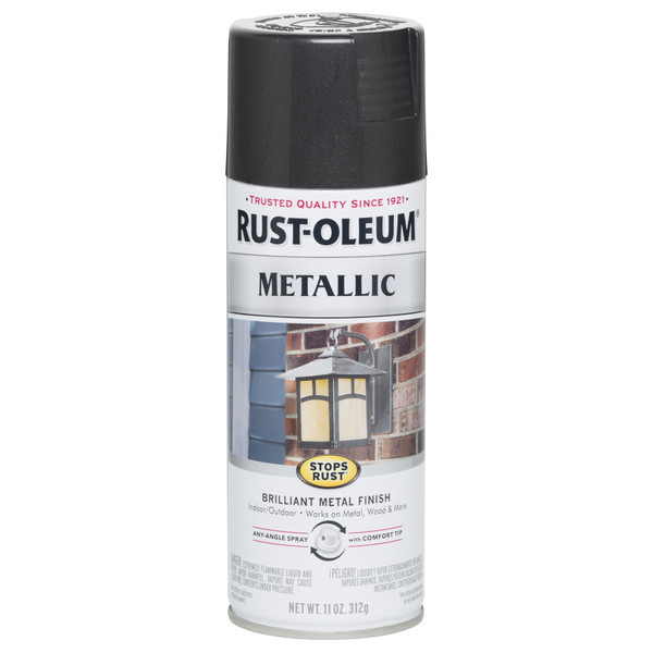 RUST-OLEUM BLACK KNIGHT 11OZ 6 CANS