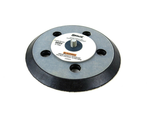 SIOUX FORCE TOOLS 5" VACUUM BACKING PAD