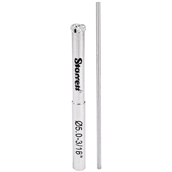 L.S. Starrett D0005 Hi Perform Dia Tile Drill 3/16" - 5 mm  Diameter