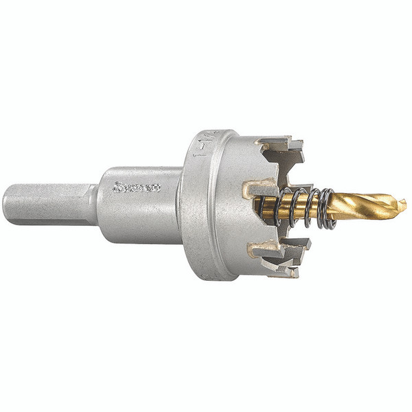 1 1/4" CARBIDE TIPPED SHEET METAL HOLE SAW