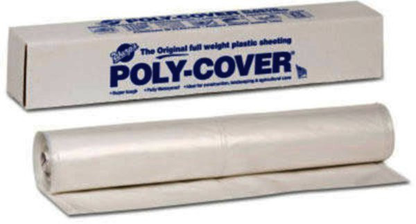 2MIL 8'4"X200' CLEAR POLY 1666SQ FT R