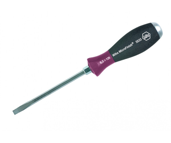 8.0X150MM SLOTTED HD SCREWDRIVER MICROFINISH