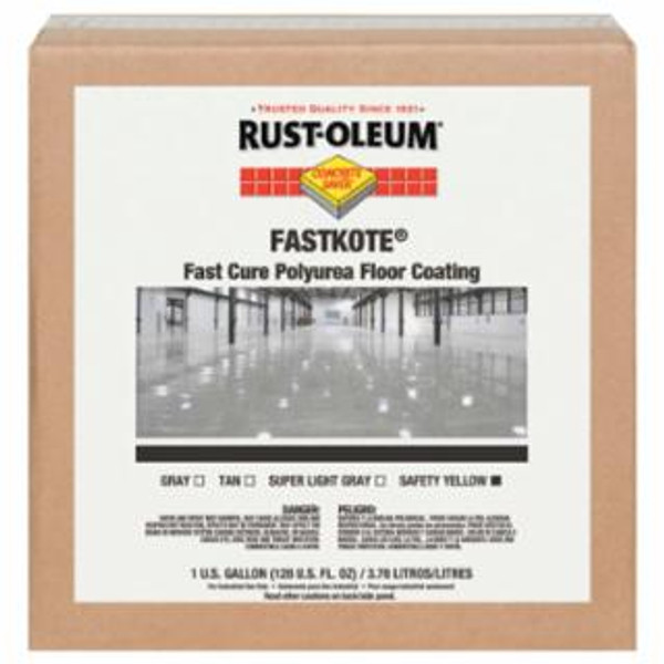 RUST-OLEUM FASTKOTE POLYUREA FLOORCOATING SAFETY YELLOW