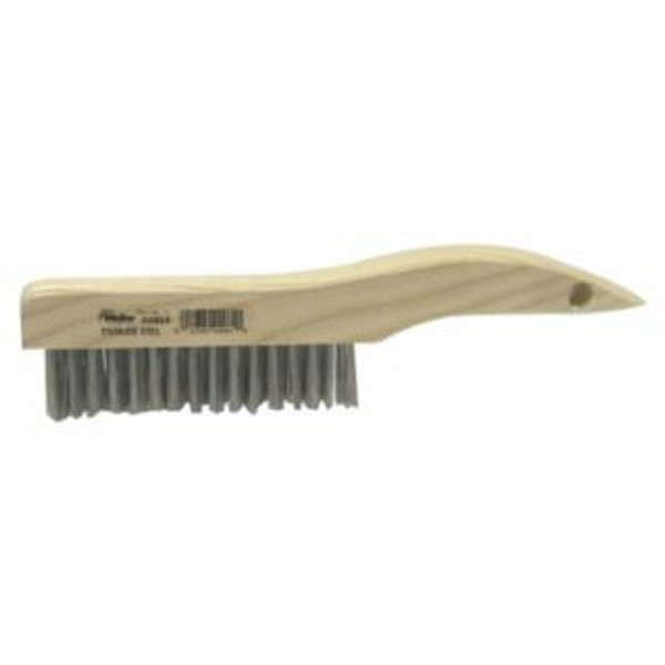 WEILER SH-46-SS HAND WIRE SCRATCH BRUSH .012SS SHOE