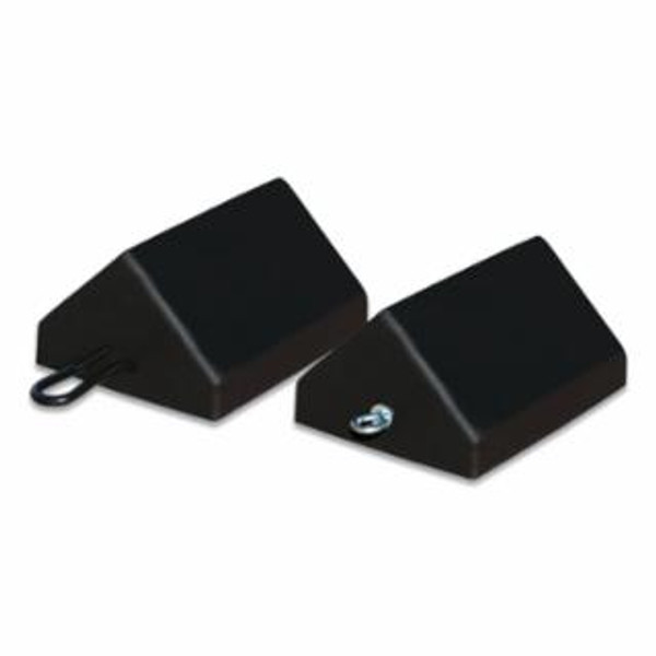 WHEEL CHOCKUTILITYRBR10"X8"X5.5"VOID BOTTOM