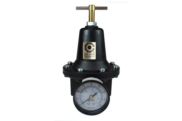 COILHOSE PNEUMATICS 3/4 HD REGULATOR W/GAUGE0-125PSI