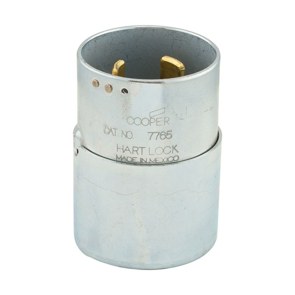 Eaton Crouse-Hinds 3765 Plug 50A 600Vac/250Vdc 3P4W H/L Armored