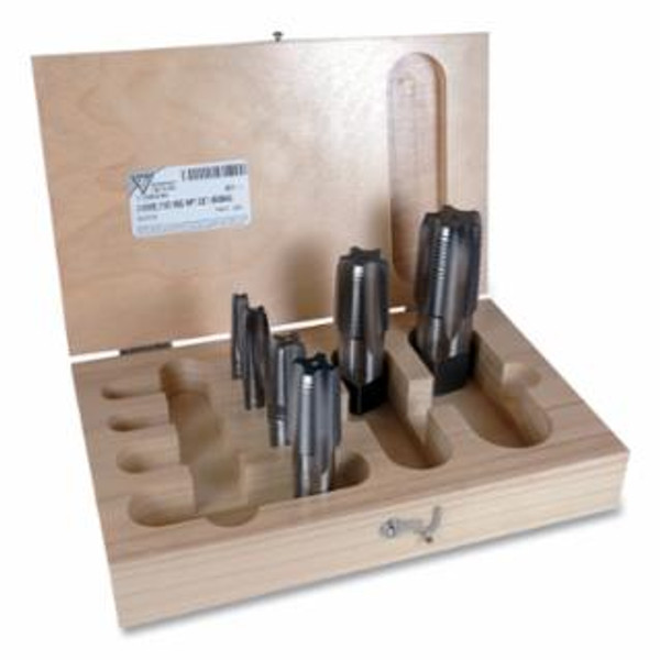 GREENFIELD THREADING 6 PC 6PC  1/8-1IN NPT PIPE SET