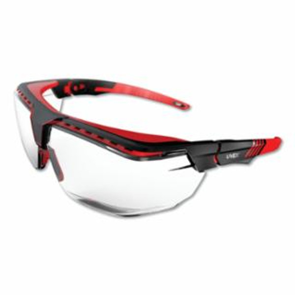 HONEYWELL UVEX UVEX AVATAR OTG BLK/RED CLEAR HC