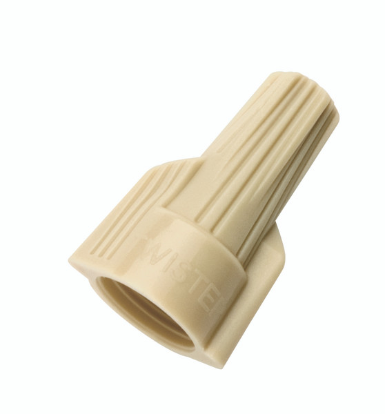IDEAL INDUSTRIES 100 PER BOX TAN TWISTERWIRE CONNECTOR