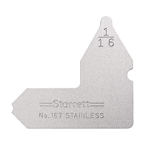 L.S. STARRETT 167-1/16 1/16" RADIUS GA