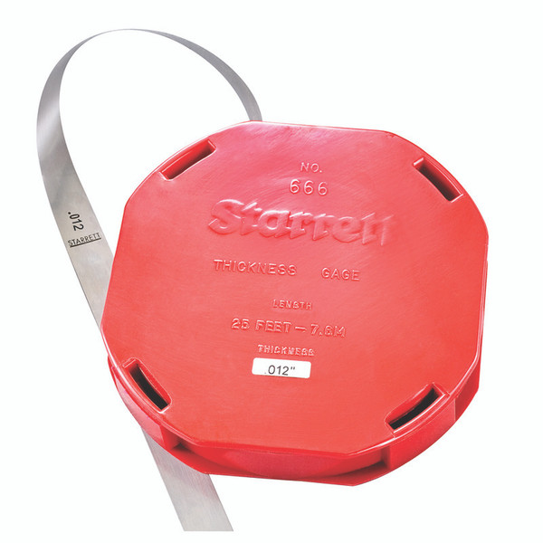 L.S. Starrett 52812 666-15 .015" 25' Roll (1 ROL)