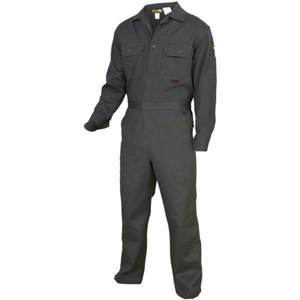 MCR SAFETY DELUXE FR COVERALL GRAY52