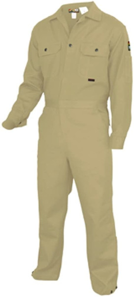 MCR SAFETY DELUXE FR COVERALL TAN 56