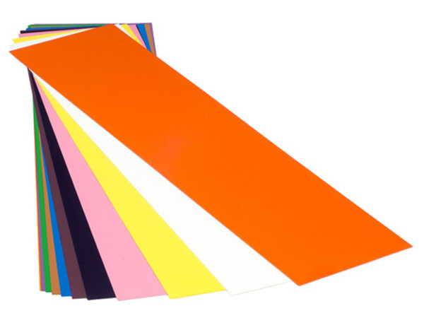 .020 21"X51" SHEET YELLOW SHIMS PLASTIC COL