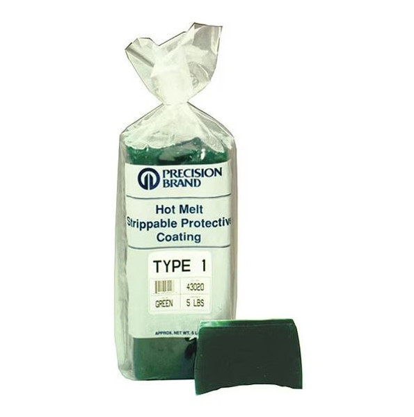 PRECISION BRAND BLUE HOT MELT STRIPPABLEPROTECTIVE COATING