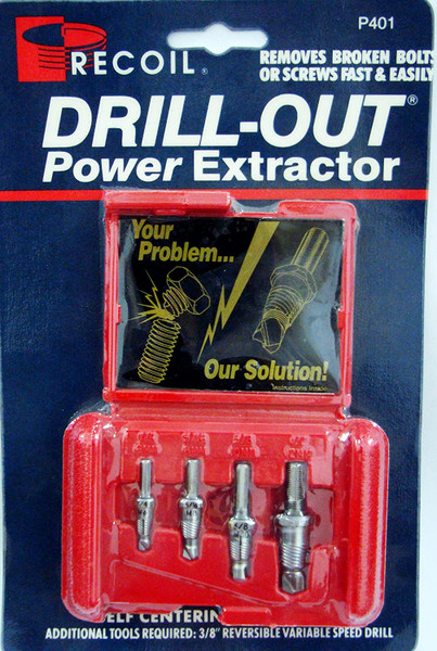 RECOIL 7PC. DRILL-OUT/MICRO DRILL-OUT KIT