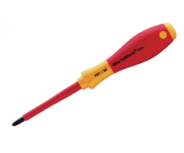 WIHA TOOLS INSULATED TERMINAL BLOCKSCREWDRIVER PH2 X 100MM