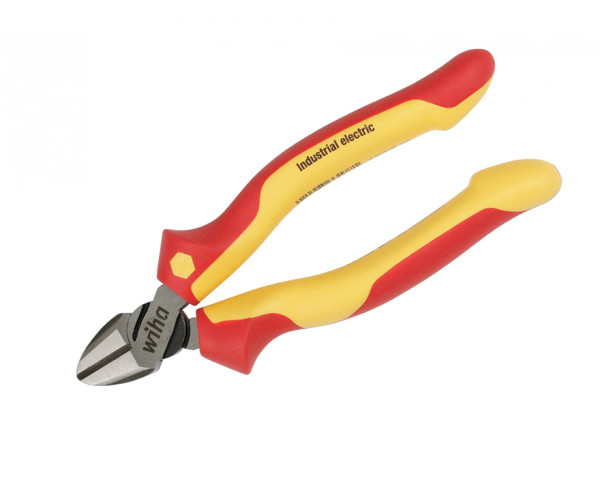 WIHA TOOLS INSULATED INDUSTRIAL DIAGONAL CUTTERS 8"