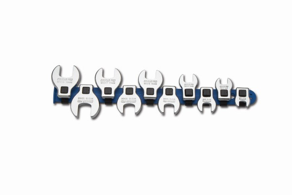WRIGHT TOOL 10 PC. METRIC CROWFOOT WRENCH SET 10MM - 19MM
