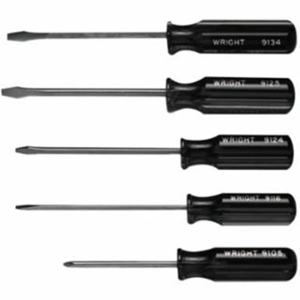 WRIGHT TOOL 5-PC. SCREWDRIVER SET9122-9135