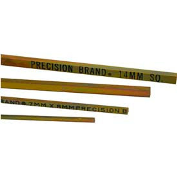 PRECISION BRAND 25MM X 14MM X 12" KEYSTOCK - PLATED - 4/B