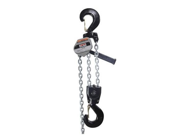 JET JT9-375805 JLA-300-5SH, JLA Series 3 Ton Lever Hoist, 5' Lift & Shipyard Hooks