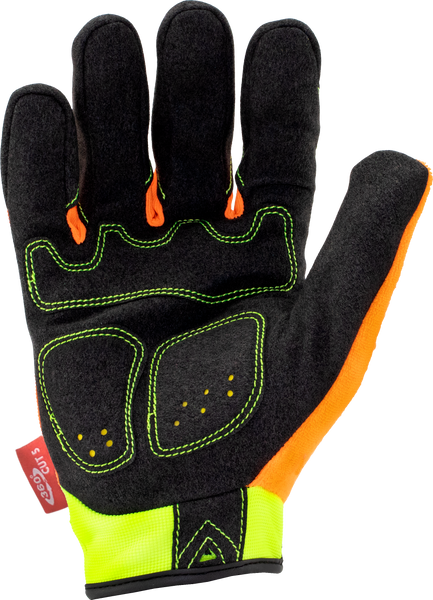 Ironclad Impact 360 Cut A5 Hi-Viz Glove IEX-HZI5-04-L