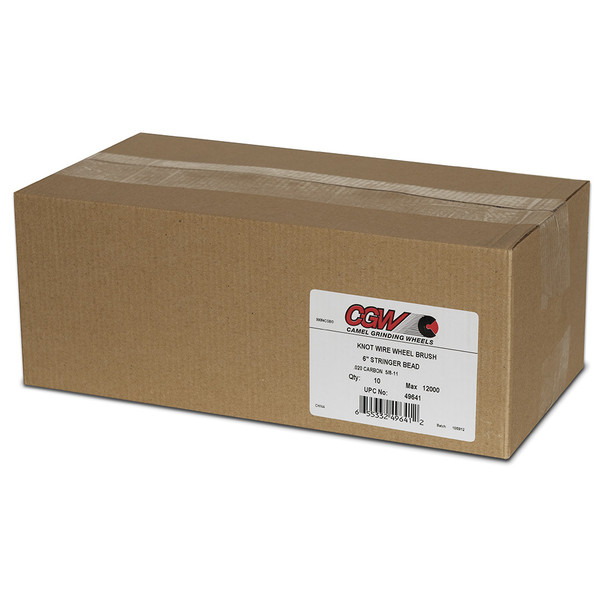CGW ABRASIVES 1 KNOTTED END BRUSH CARBON 49650