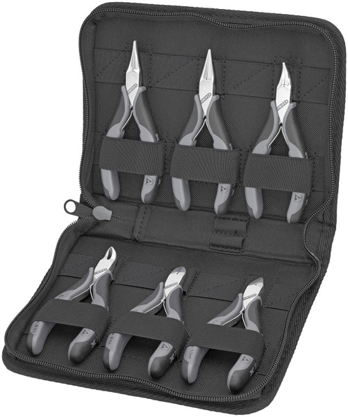 Knipex 00 20 17 6 PC ELECTRONIC PLIERS SET ESD