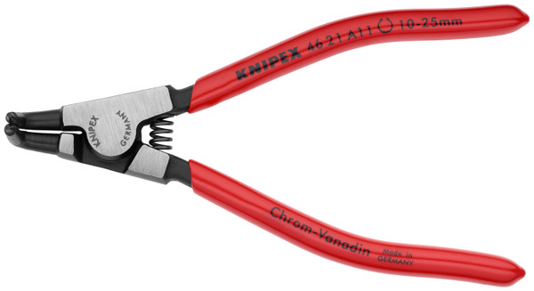 Knipex External 90 Angled Snap Ring Pliers-Forged Tips 4621A11SBA