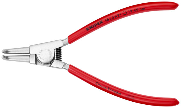 Knipex External 90 Angled Snap Ring Pliers-Forged Tips 4623A21