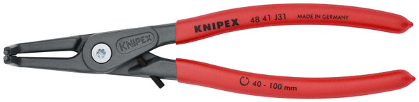 Knipex Internal 90 Angled Precision Snap Ring Pliers-Limiter 4841J31
