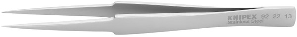 Knipex 92 22 13 Stainless Steel Gripping Tweezers-Pointed Tips