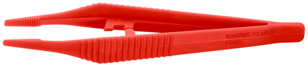 Knipex 92 69 84 Plastic Gripping Tweezers-Blunt Tips-ESD