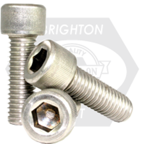 5/8"-11 x 4" Socket Head Cap Screws Stainless 316, Partially Threaded, Qty 10