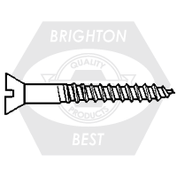 #8 x 1 1/4" Wood Screws, Phillips Round Head, Aluminum, Qty 1000