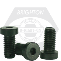 M16-2.00 x 30 mm Low Head Socket Cap Screws, Metric Class 10.9, Thermal Black Oxide, Full Thread, Coarse (UNC), DIN 7984, Qty 25