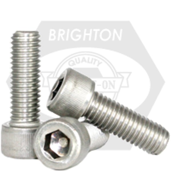 M14-2.00 x 60 mm Socket Head Cap Screws 18-8 Stainless Steel A2, Fully Threaded, Qty 50