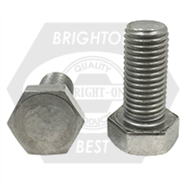 M14-2.00 x 20 mm, DIN 933 Hex Cap Screws, Coarse, 316 Stainless Steel A4, Fully Threaded, Qty 50