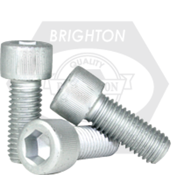 M12-1.75 x 125 mm Socket Head Cap Screw 12.9, Coarse, ISO 4762 / DIN 912 Zinc-Bake Cr+3, Partially Threaded, Qty 25