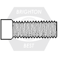 7/16"-14 x 1 1/2" Plow Bolts, Clip Head, Grade 5, Zinc Cr+3, SAE J429, Qty 25