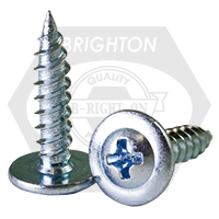 #8 x 1 1/4" Pkg (Lb) Proferred K-Lath Modified Truss, Sharp Point, Zinc Cr+3, Qty 5