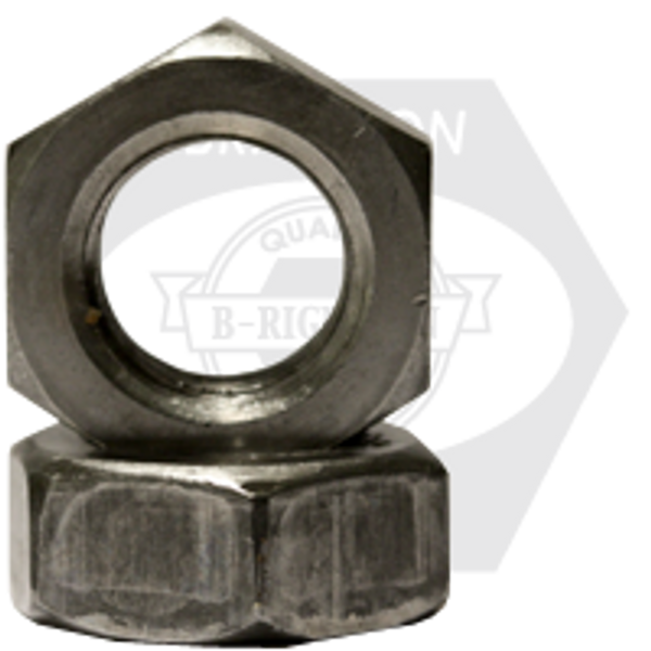 M22-1.50 Class 04 DIN 439B Hex Jam Nuts, Extra Fine, Plain, Qty 50