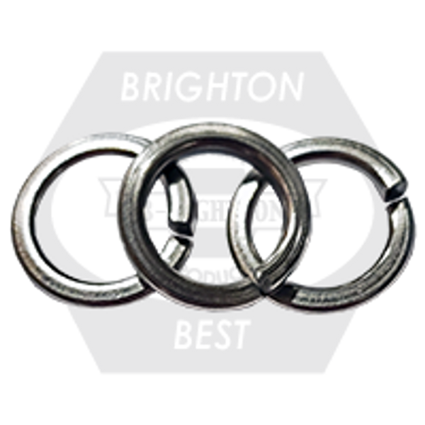 M24 Metric Hi Collar Lockwasher DIN 7980 A2 (18-8) Stainless, Qty 25